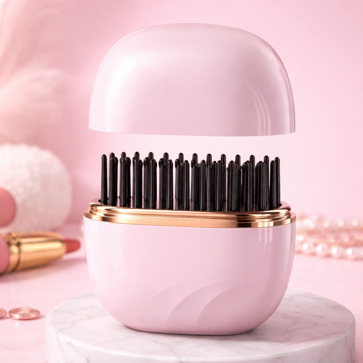 Portable Heat Styling Brush